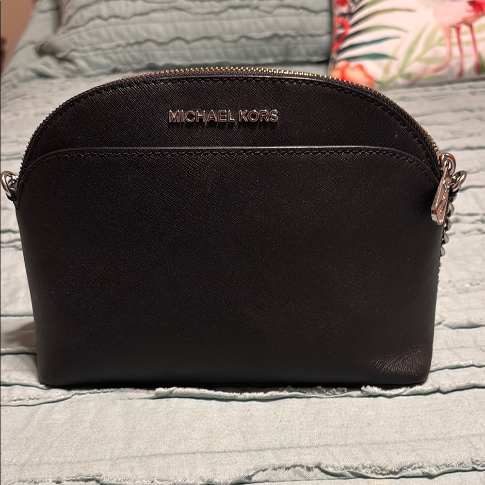 Michael Kors Black Dome crossbody